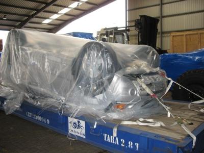 ... dreh es einfach um aufs Deck. <br />
 - So k&ouml;nnen Autos auch verladen werden - 